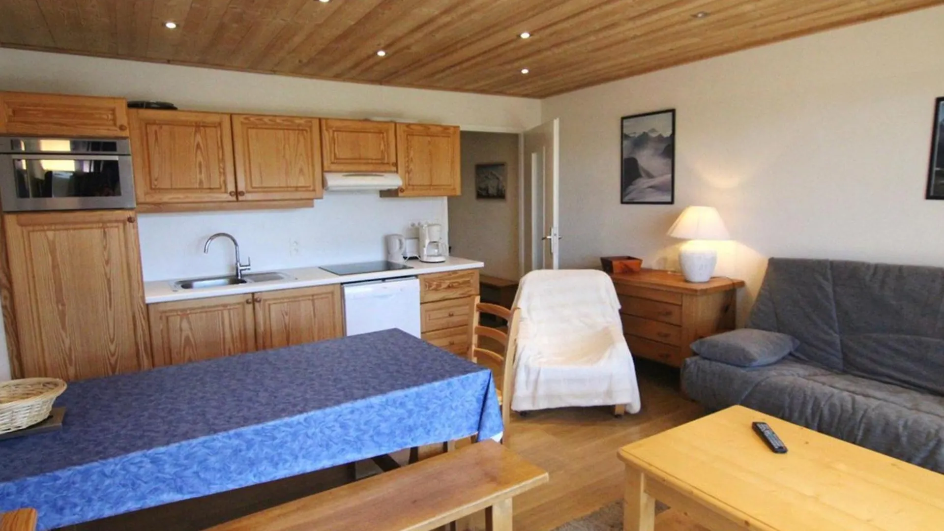 Appartement Cosy 2 Pieces, 6 Pers, Face Aux Pistes - Alpe D'Huez - Fr-1-405-33 0*,